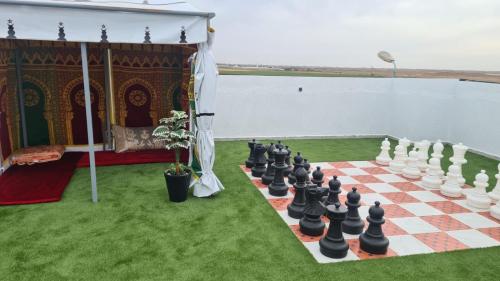 Camping on the rooftop close to Casablanca Airport in Nouaceur