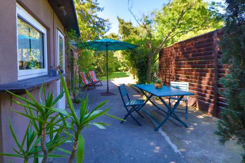 Patogumai, Le Mas de Bertagne studio kitchenette terrasse piscine in Žemenas