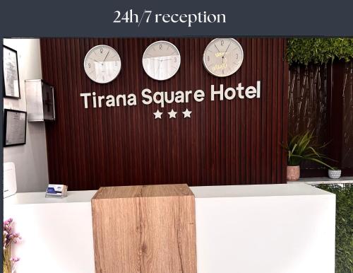 Лоби, Tirana Square Hotel in Тирана