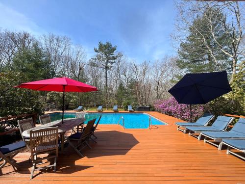 Summer in the Hamptons in East Hampton, USA