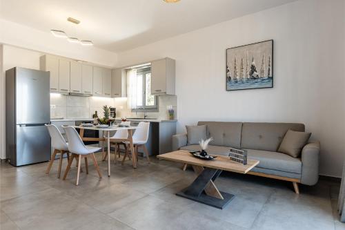 virtuve, Villa Lagkadia in Glinado Naxos