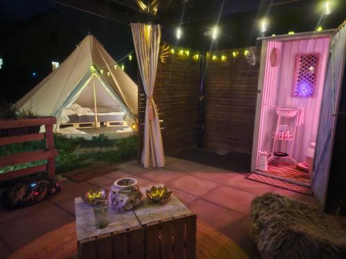 Punt-A-Pacha Glamping mit eigenem Garten