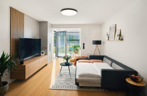 Beta Home - Free Garage, Air Condition, Garden, at Metro, 2nd parking on request, Praha (fotografie 9)