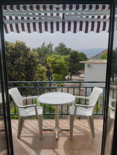 Kilátás, Apartments Andrea in Drvenik