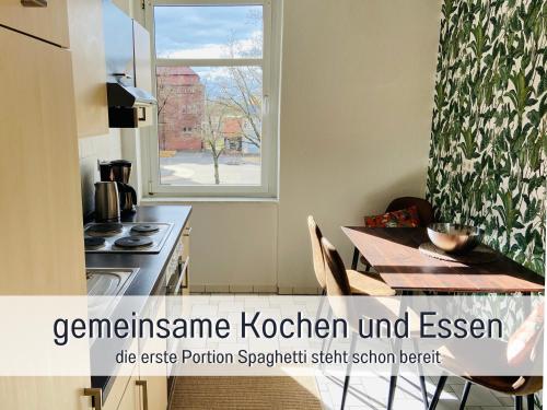 Küche, Schöne, ruhige Stadtwohnung, Küche, SmartTV, 1-5 Pers (Schone, ruhige Stadtwohnung, Kuche, SmartTV, 1-5 Pers) in Brandenburg an der Havel