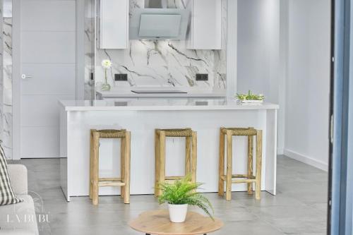 廚房, Piso turístico La bubú (Piso turistico La bubu) in 聖胡安德羅斯特羅斯