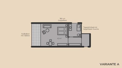 Wellnesshotel Sonnenhalde Tonbach Room Type - Suite with Balcony