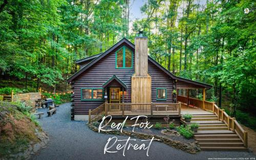 Red Fox Retreat - Put-Put Pond HotTub Fire Pit in Cherry Log, Vereinigte Staaten von Amerika