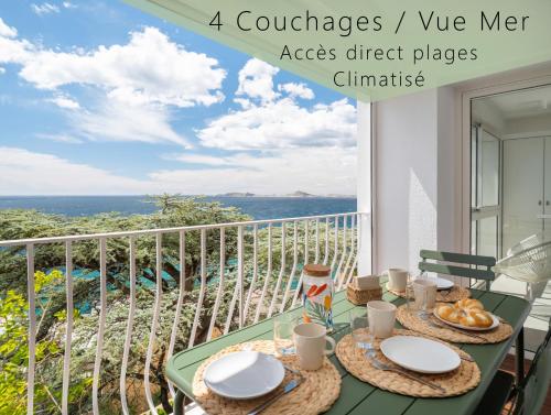 Le Roucas appartement climatisé vue mer avec garage privatif - Location saisonnière - Marseille