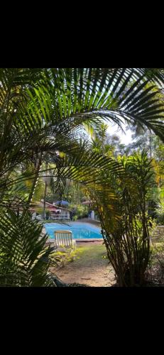 Chácara para descanso com piscina aquecida