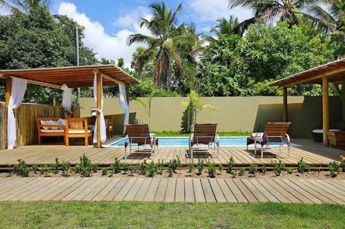 Jardín, Villa Slim Trancoso in Porto Seguro