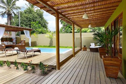 Terraza/balcón, Villa Slim Trancoso in Porto Seguro