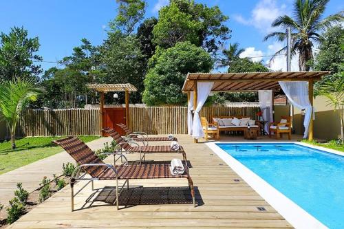 Jardín, Villa Slim Trancoso in Porto Seguro