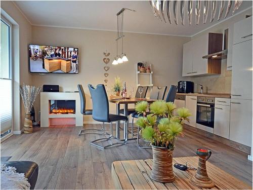 virtuve, Sunny Island Comfortable holiday residence in Breege