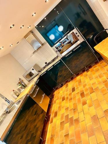廚房, Maison avec jardin, 3 chambres in 克拉維耶