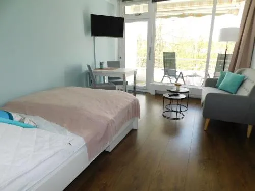Strandnahes Appartement Ostseescholle mit Balkon , Parkplatz in Timmendorfer Strand, Deutschland