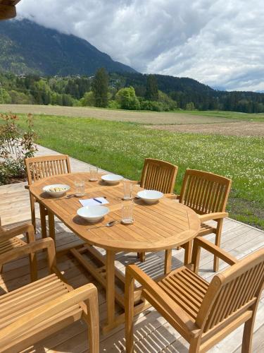 Balcony/terrace, Ruheoase zwischen Bergen und Seen mit Infrarotsauna in Hermagor