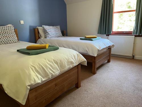 2 twin beds