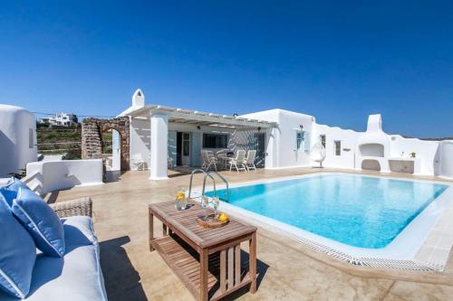 Villa Chaniotis jacuzzi & pool – khách sạn tại Kalafati
