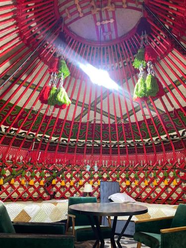 Turan Handmade Yurt with Heated Floors, Karakol