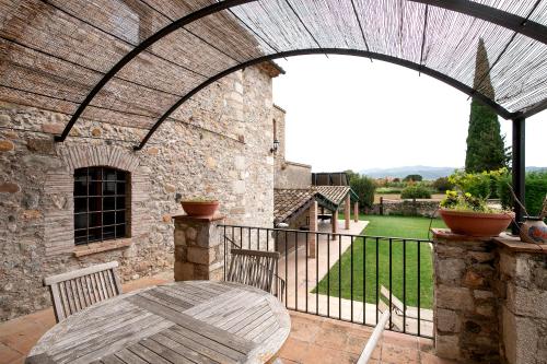 Balkons/terase, Masía Mas Sastre con piscina cerca de Girona (Masia Mas Sastre con piscina cerca de Girona) in Bordils