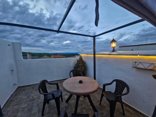 Balkons/terase, Apartamentos Rurales Tinguatón (Apartamentos Rurales Tinguaton) in Aldeanueva de Barbarroya