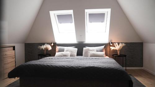 Modernes Ferienhaus im Eidertal in Delve