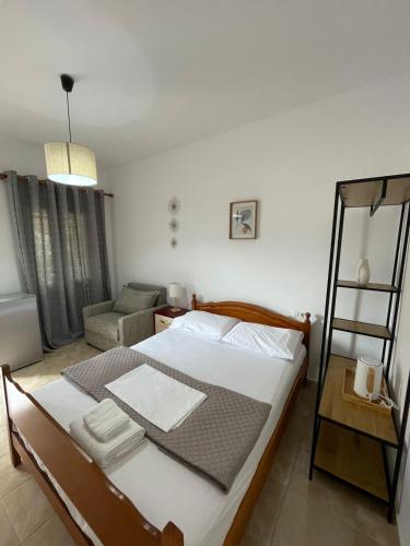 Studio with Terrace room in Himara Blue