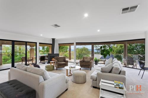 Spacious Retreat with Coastal Views