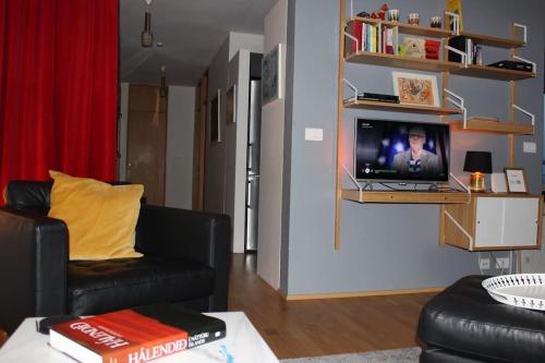 Spacious flat - magnificent view in South Reykjavik