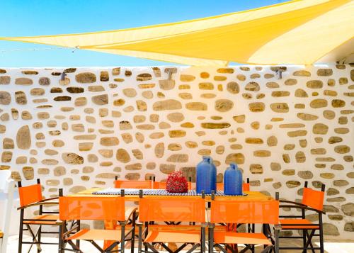 شرفة/ تراس, Hotel Arkoulis in باروس
