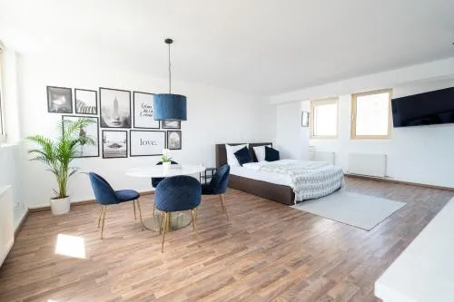 Penthouse Panoramablick Whirlpool Parken in Koblenz, Deutschland