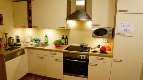 Cocina, Bavaria City Hostel - Design Hostel in Fussen City Center