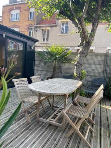 Le 104 Maison avec terrasse proche de la mer - Location saisonnière - Dunkerque