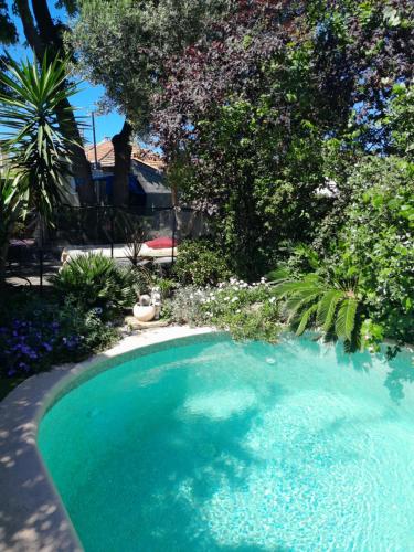 APPARTEMENT EN SOUS SOL DE VILLA avec accès jardin et piscine - Chambre d'hôtes - Marseille