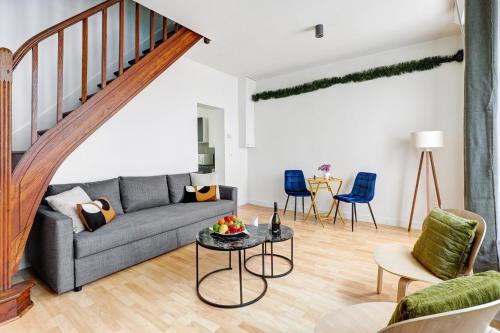 826 Suite Bellanger - Superb apartment in Paris - Location saisonnière - Levallois-Perret