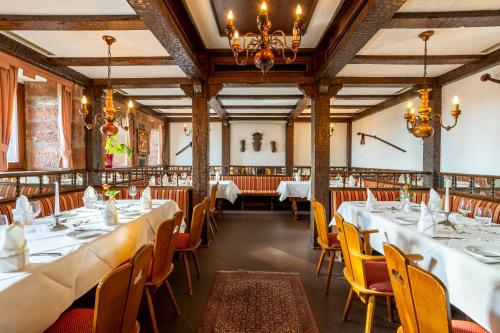 Bankett-terem, Burghotel Staufenberg in Staufenberg (Giessen)