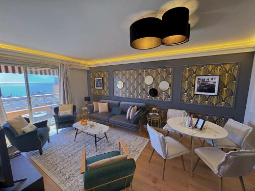 Luxury Monte Carlo- Seaview, Champagne & AC - Location saisonnière - Beausoleil