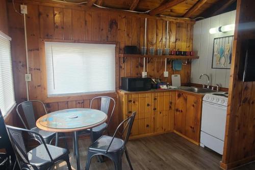 Lake Huron - 1 Bedroom, 1 Bath Lake Front Cabin Sleeps 4 in Oscoda, USA