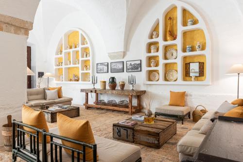 共用Lounge/電視區, Masseria Borgo San Marco in 法薩諾