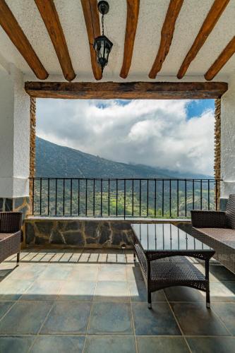 Erkély/terasz, Hotel La Fragua II in Trevélez