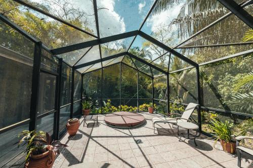 tab panas, Chan Chich Lodge in Good Living Camp