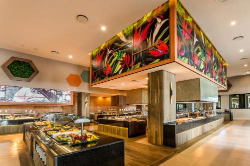 餐廳, 巴亞爾塔悅宜灣酒店 - 全包 (Riu Vallarta - All Inclusive) in 新瓦雅塔