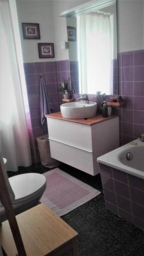 Fürdőszoba, Fairy housing unit at 10 minutes drive from Lugano in Grancia