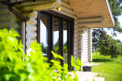 Pastoral wooden hauses