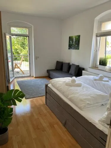 Apartment Leuben - Stylisch - Balkon - Küche in Dresden, Deutschland