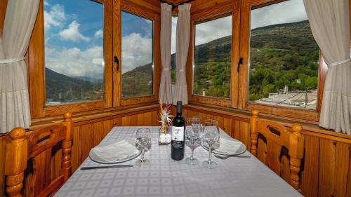 Étterem, Hotel La Fragua I in Trevélez