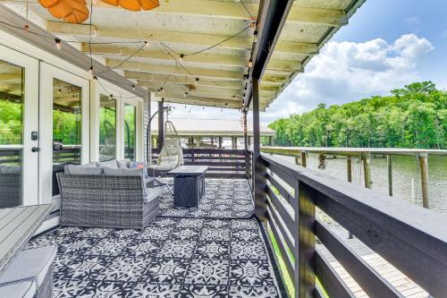 Riverfront Springfield Home with Scenic Deck and Dock!