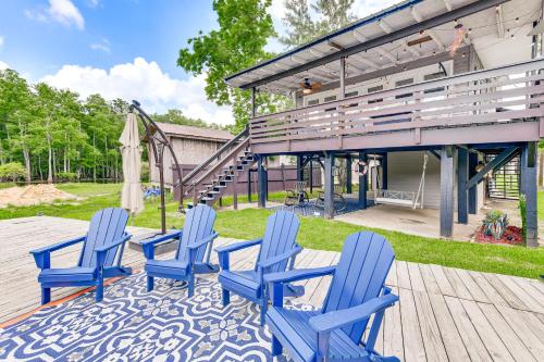 Riverfront Springfield Home with Scenic Deck and Dock!