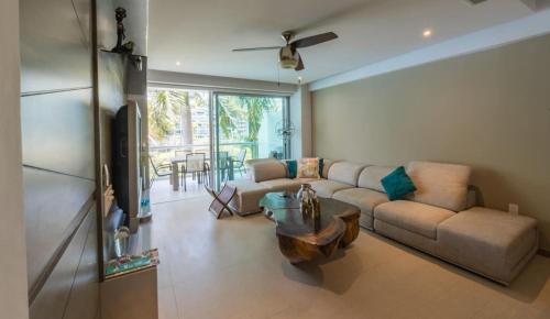 An Iconic beachfront apartment- Peninsula Resort in Nuevo Vallarta , Mexico